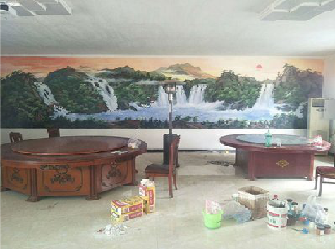 新化墙绘-写实风景