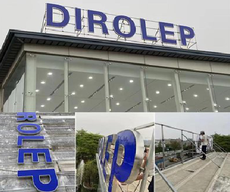 新化楼顶发光字安装的注意事项。